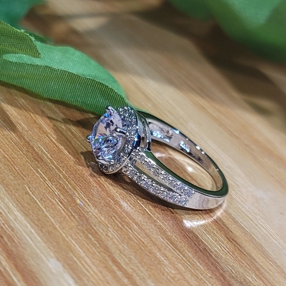 925 Sterling Silver Proposal Ring for Women,CertifiedTibetan,Engagement,Promise - Picture 6 of 8